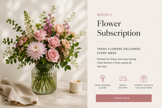 Weekly Flower Subscription