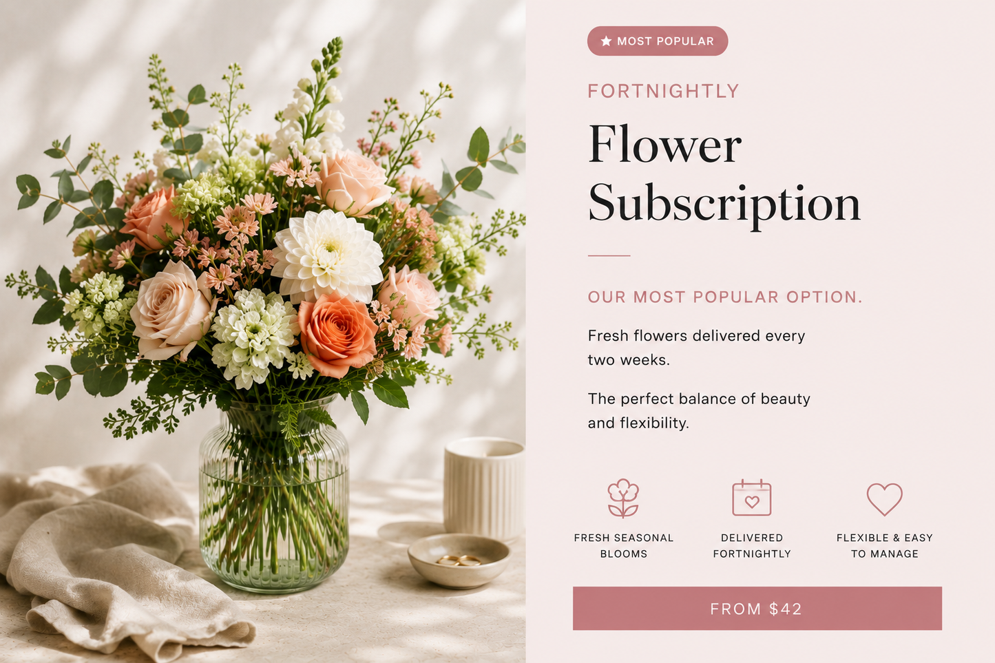 Fortnightly Flower Subscription